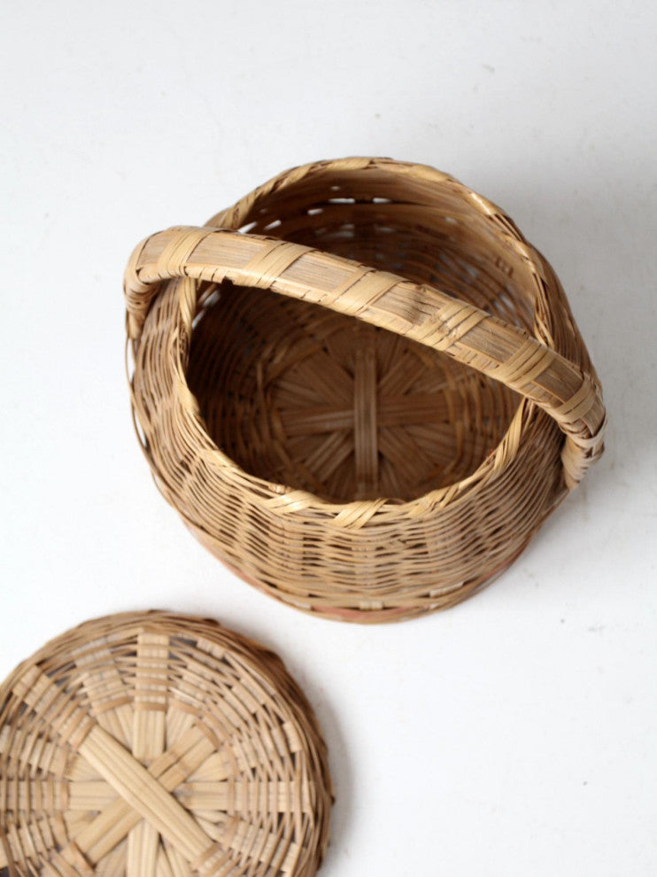Consigned, Antique Woven Basket