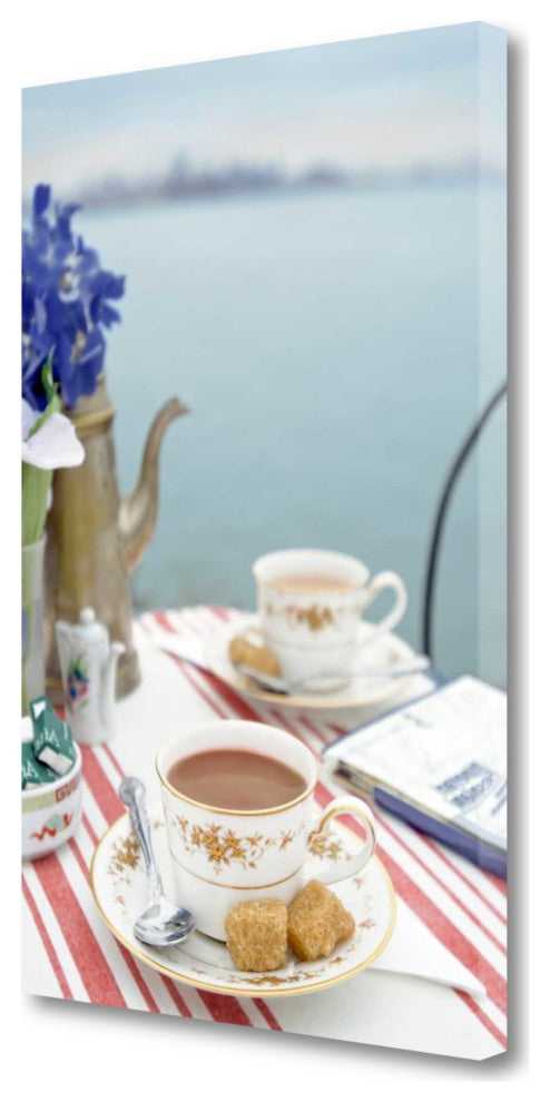 Cup of Coffee 3 For Two Giclee Wrap Canvas Wall Art