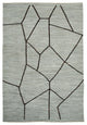Rug N Carpet - Handmade Turkish 9' 10'' x 14' 8'' Modern Design Wool Kilim Rug