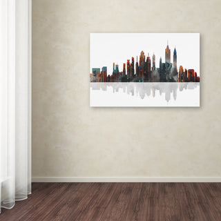 'New York, New York Skyline' Canvas Art by Marlene Watson