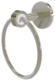 Clearview Towel Ring with Dotted Accents, Polished Nickel