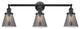 Innovations Lighting 205-Ob-S-G63-Led 3 Light Dimmable Led Bathroom Fixture