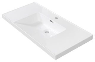 40" Solid Surface Resin Streamline K-1802-40 Vanity Top