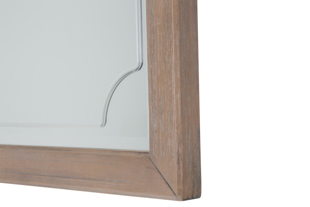 Tangier Coast Dresser With Mirror, Desert Sand