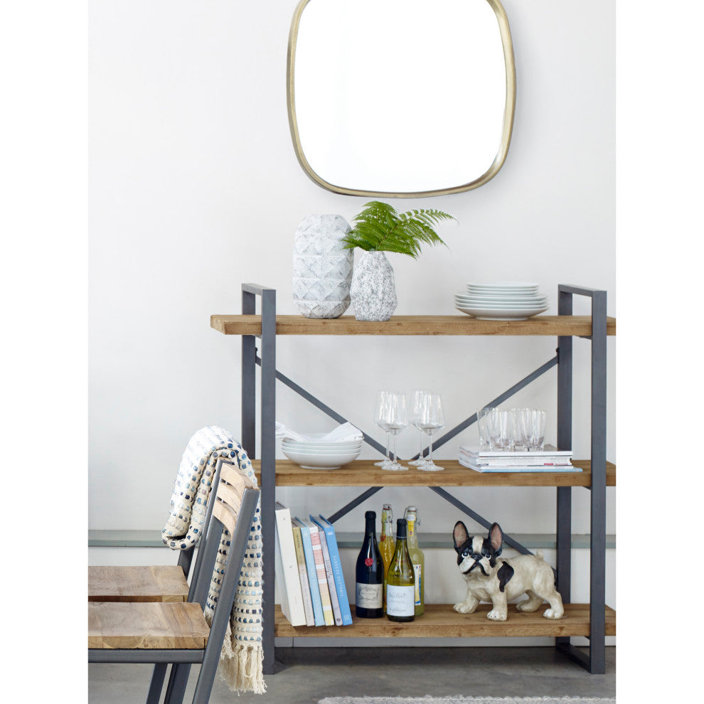 Rustic Lex 3 Level Shelf Natural - Natural