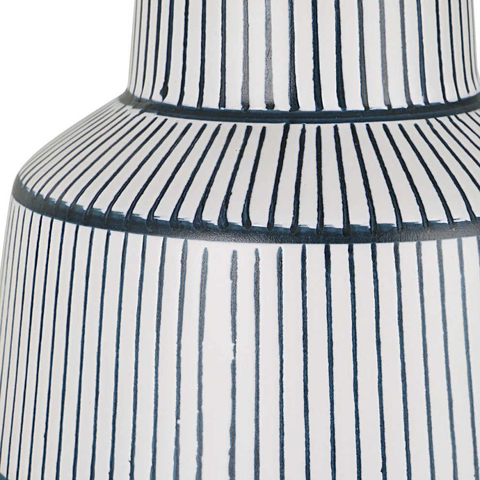 Uttermost Breton Table Lamp 30059-1, Nautical Stripe