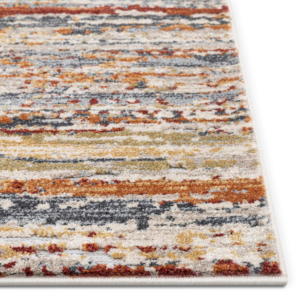 Twilight Modern Flatweave High-Low Area Rug, Multi, 2''3"x7''3"