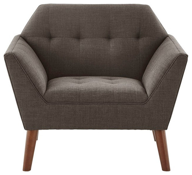 INK+IVY Newport Wide Mid-Century Modern Lounge Chair