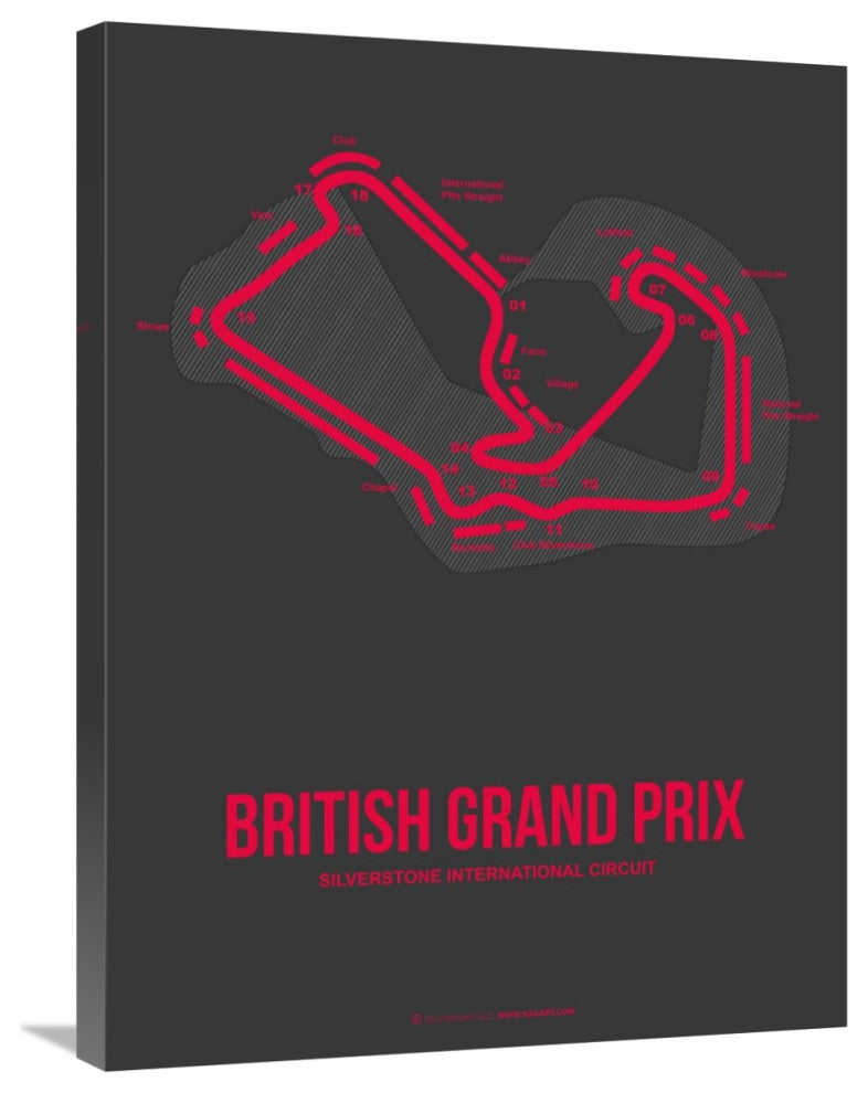 "British Grand Prix 2" Fine Art Print