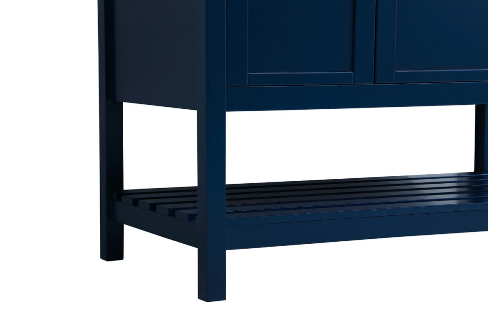 Tucker Blue 42" Single Sink Bathroom Vanity