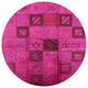 Ahgly Company Indoor Round Mid-Century Modern Area Rugs, 3' Round