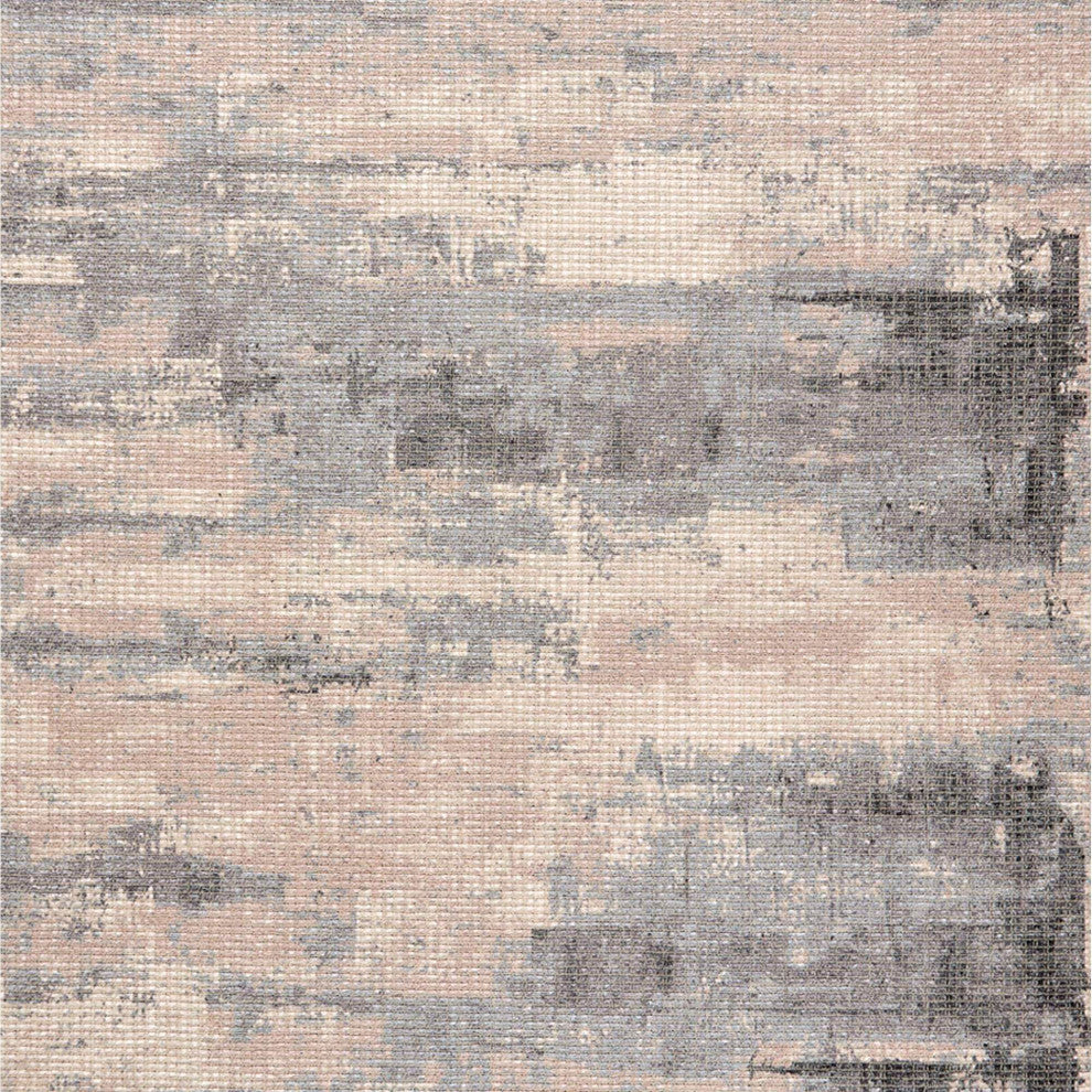 Avalon Brushstrokes Area Rug - Gray, 8'10"x11'9"