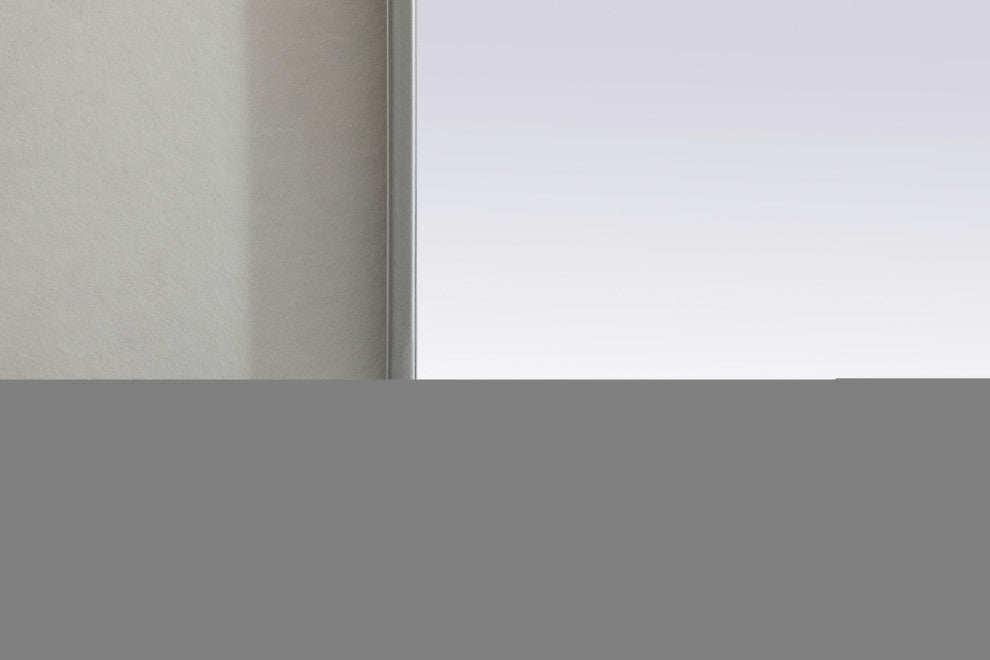 Elegant Lighting MR1B4030 Blaire 40" W x 30" H Modern Arched - Black