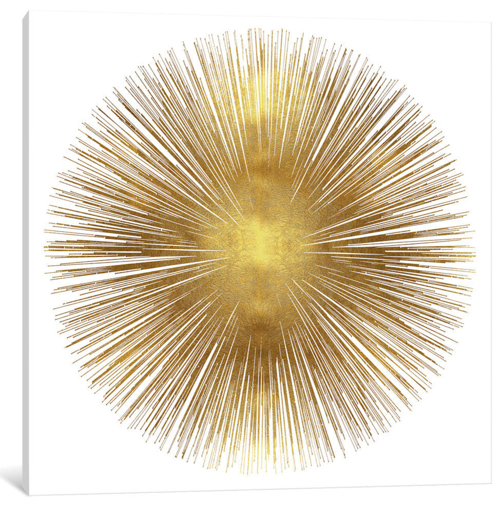 "Sunburst I" by Abby Young, Canvas Print, 37"x37"