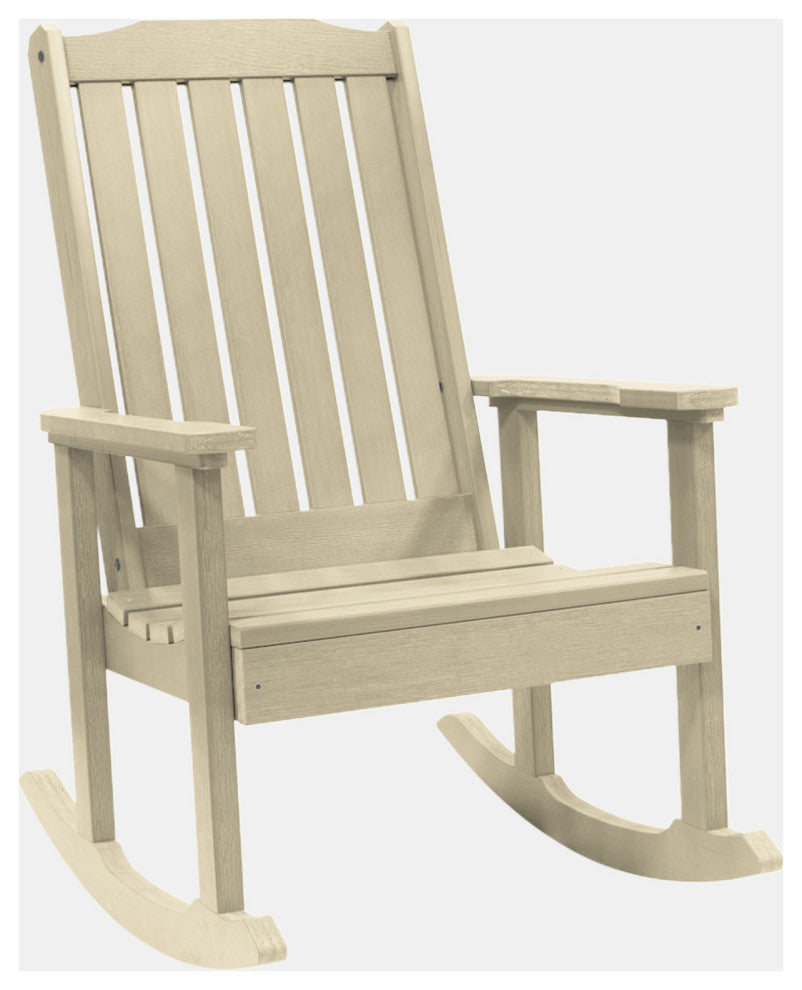 Linden Rocking Chair, Whitewash