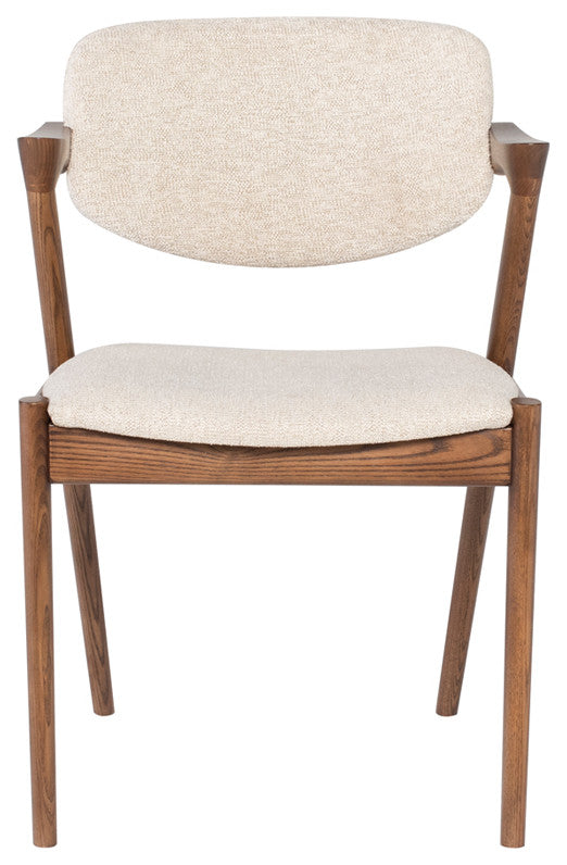 Kalli Shell Fabric Dining Chair
