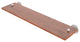 Dottingham 22" Solid Wood Shelf, Matte White
