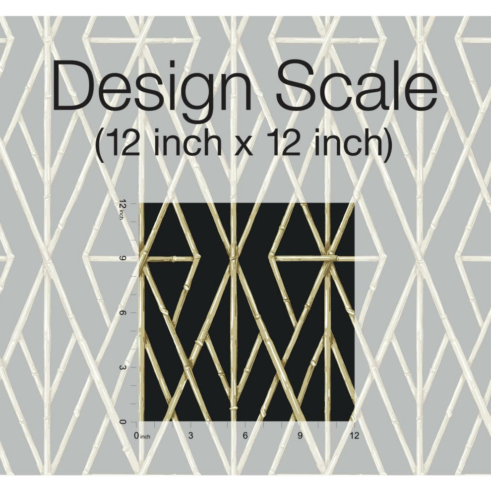 Riviera Bamboo Trellis Wallpaper