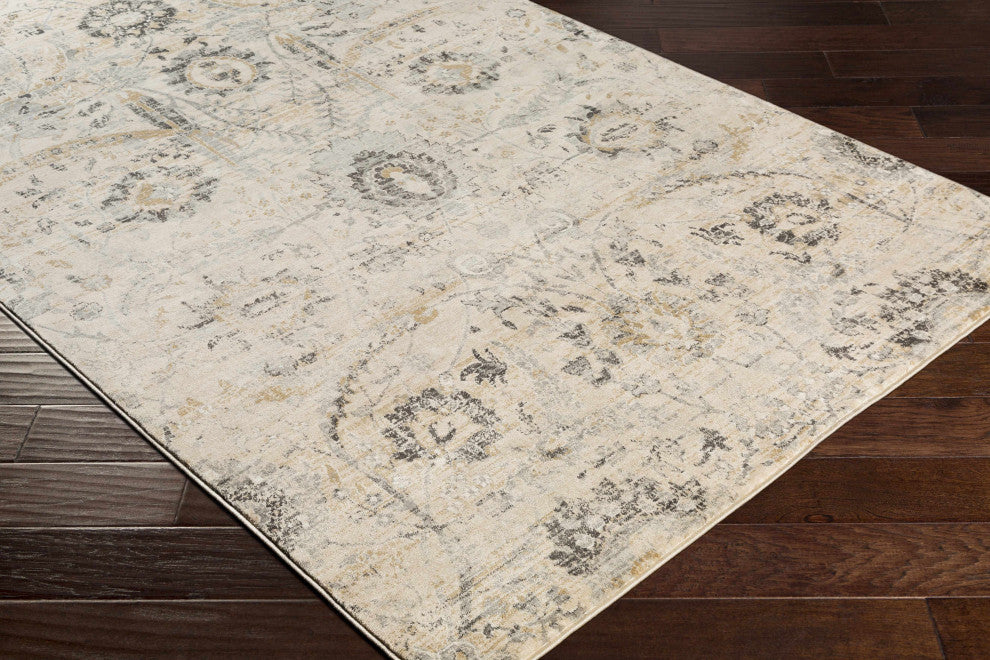 Hauteloom Georgiana Beige Area Rug, 2'x2'11" Rectangle