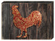 Rooster Farmhouse Block