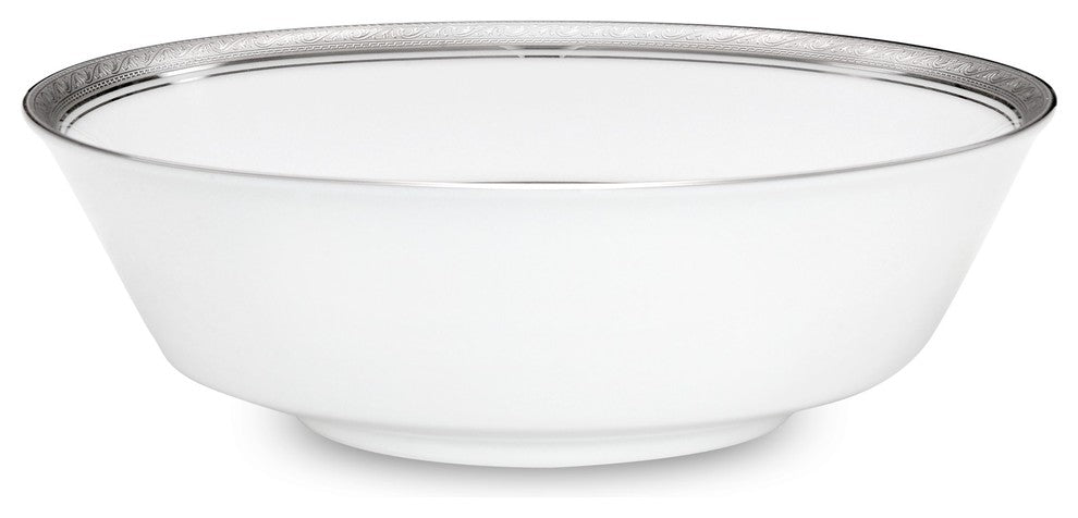 Noritake Crestwood Platinum Round Serving Bowl