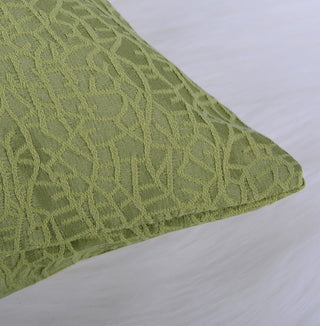 Angola Jacquard Pillow Shell and Valance Set, Sweet Pea, Pillow