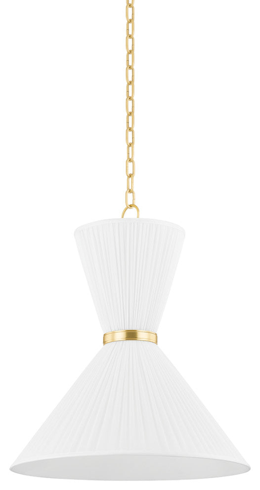 Enid 2 Light Pendant, 22"