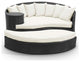 Modway Taiji Outdoor Patio Wicker Daybed, Espresso White