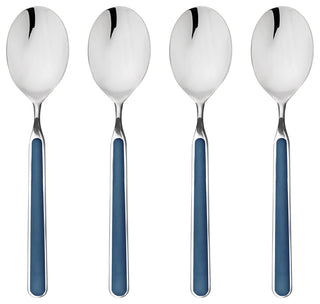 Fantasia American Coffee Spoon Set 4-Piece Set, Blue