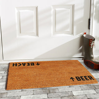Beach Beer Doormat, 36x72