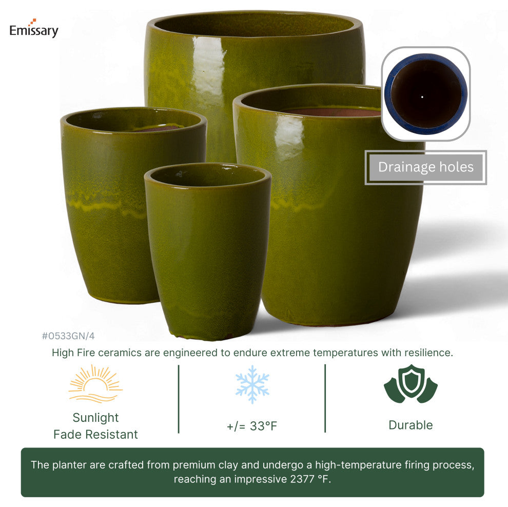 Green Bullet Planter