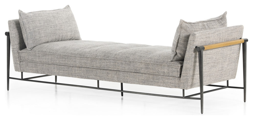 Rowen Chaise 86" Thames Raven