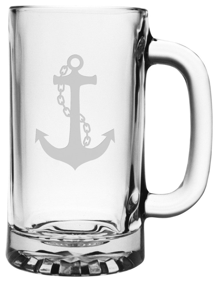 Anchor Pub Beer Mugs, Set of 4