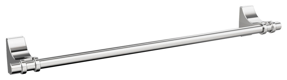 Amerock Davenport Transitional Towel Bar, Chrome, 18" Center-to-Center