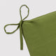 Forsyth Squared Corners Chair Cushion, Green