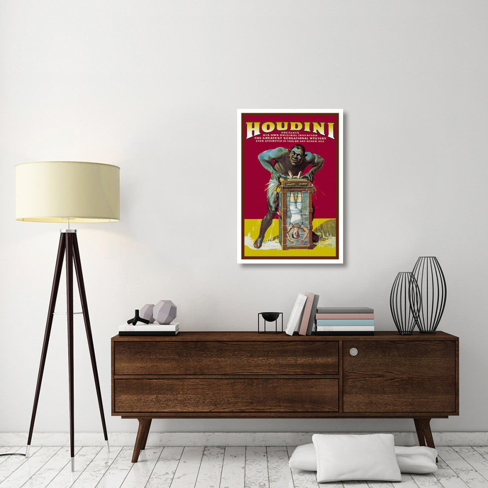 "Magicians: Houdini" Digital Paper Print by Strobridge, 26"x38"