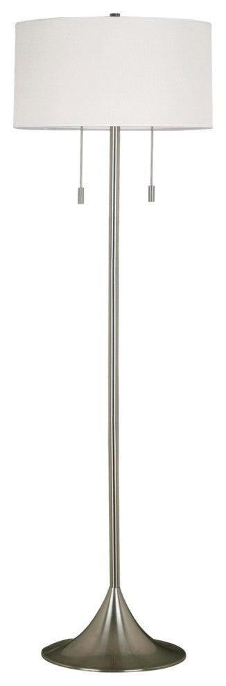 Kenroy 21405BS 2-Light Floor Lamp, Stowe