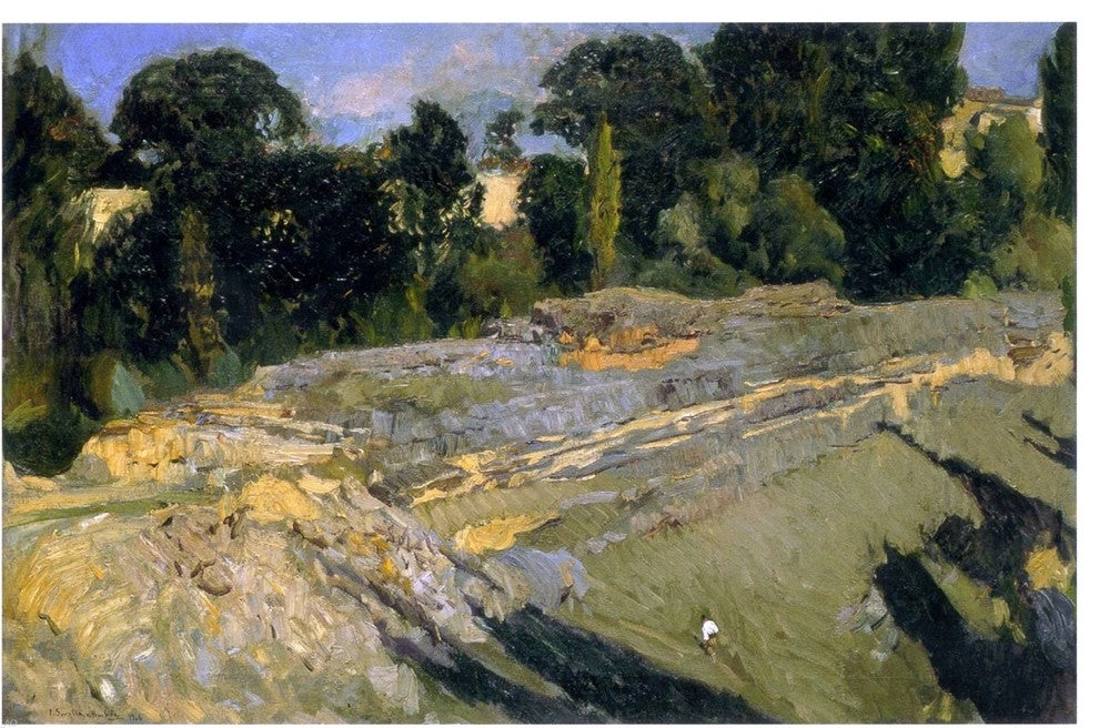 Joaquin Sorolla Y Bastida The Outskirts of Segovia Wall Decal