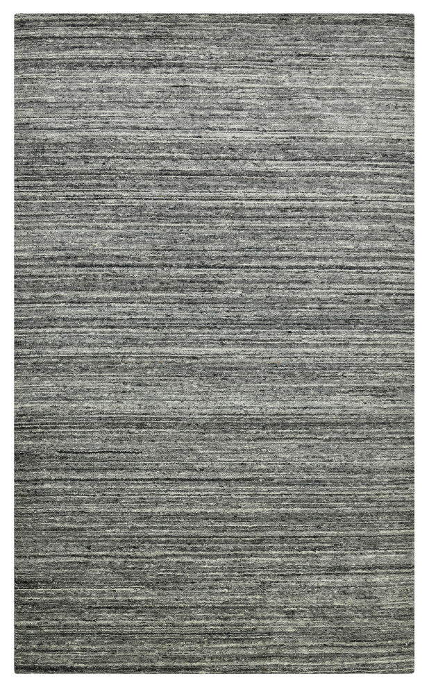 Heaven Lumia Area Rug, Dark Gray, 10' x 14', Striped