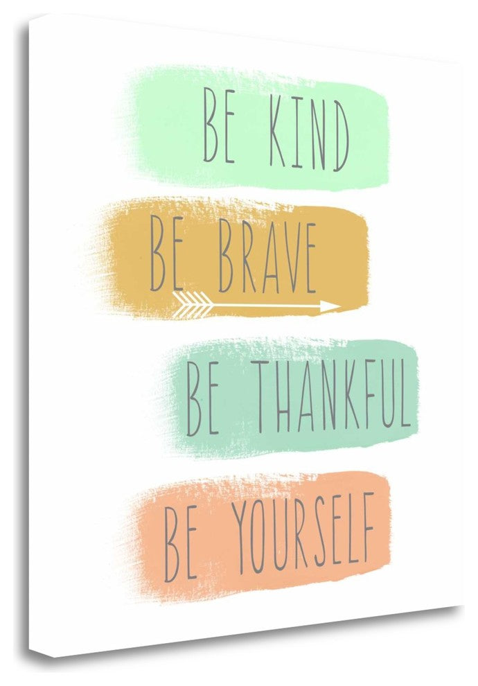 "Be Thankful" By Linda Woods, Giclee Print on Gallery Wrap Canvas, Ready to Hang