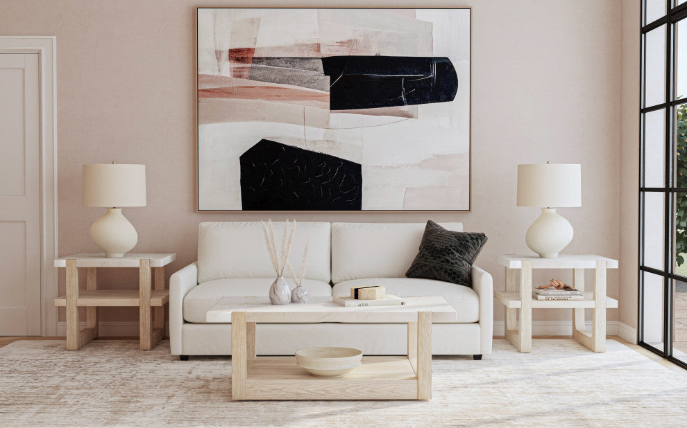Milano Framed Canvas - Gold Frame