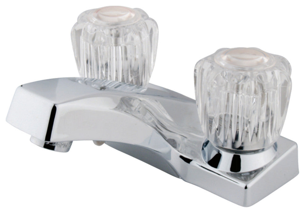 Kingston Brass 4" Centerset Bathroom Faucet, Polished Chrome
