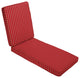 Mozaic Home Harwood Crimson Outdoor/Indoor Chaise Lounge Cushion 78x21x3"