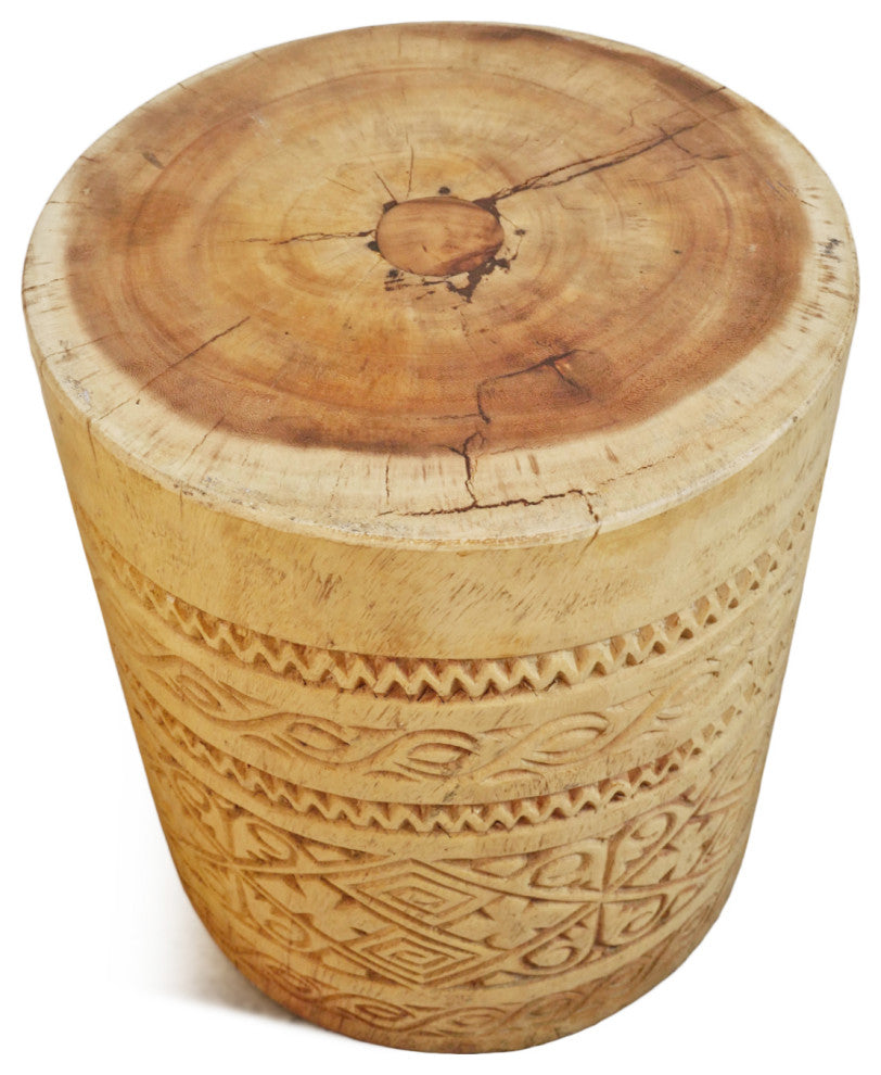 Java Natural Side Table Stand