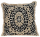 Parkland Collection Abu Black Throw Pillow