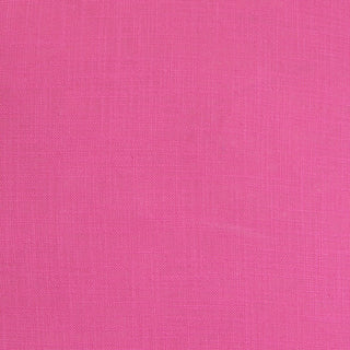 Fuchsia Solid Color Flange Edge Throw Pillow