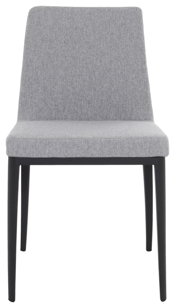 Elite Living Avenue Modern Upholstered Dining Chair/Side Chair, Light Gray