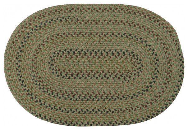 Colonial Mills Rug Winfield Green Round, 9x9