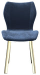 Fabric Dining Chair, Set of 4, Blue
