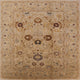 Ahgly Company Indoor Square Mid-Century Modern Area Rugs, 7' Square